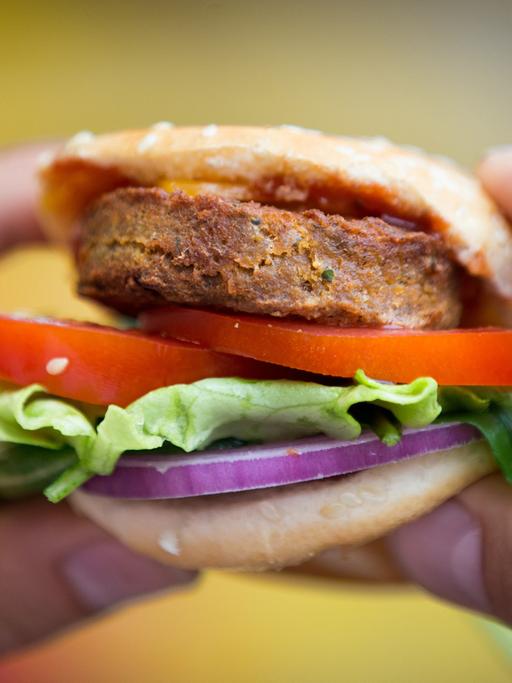 Insekten-Burger kommen gut an - Neugier spielt eine große Rolle.