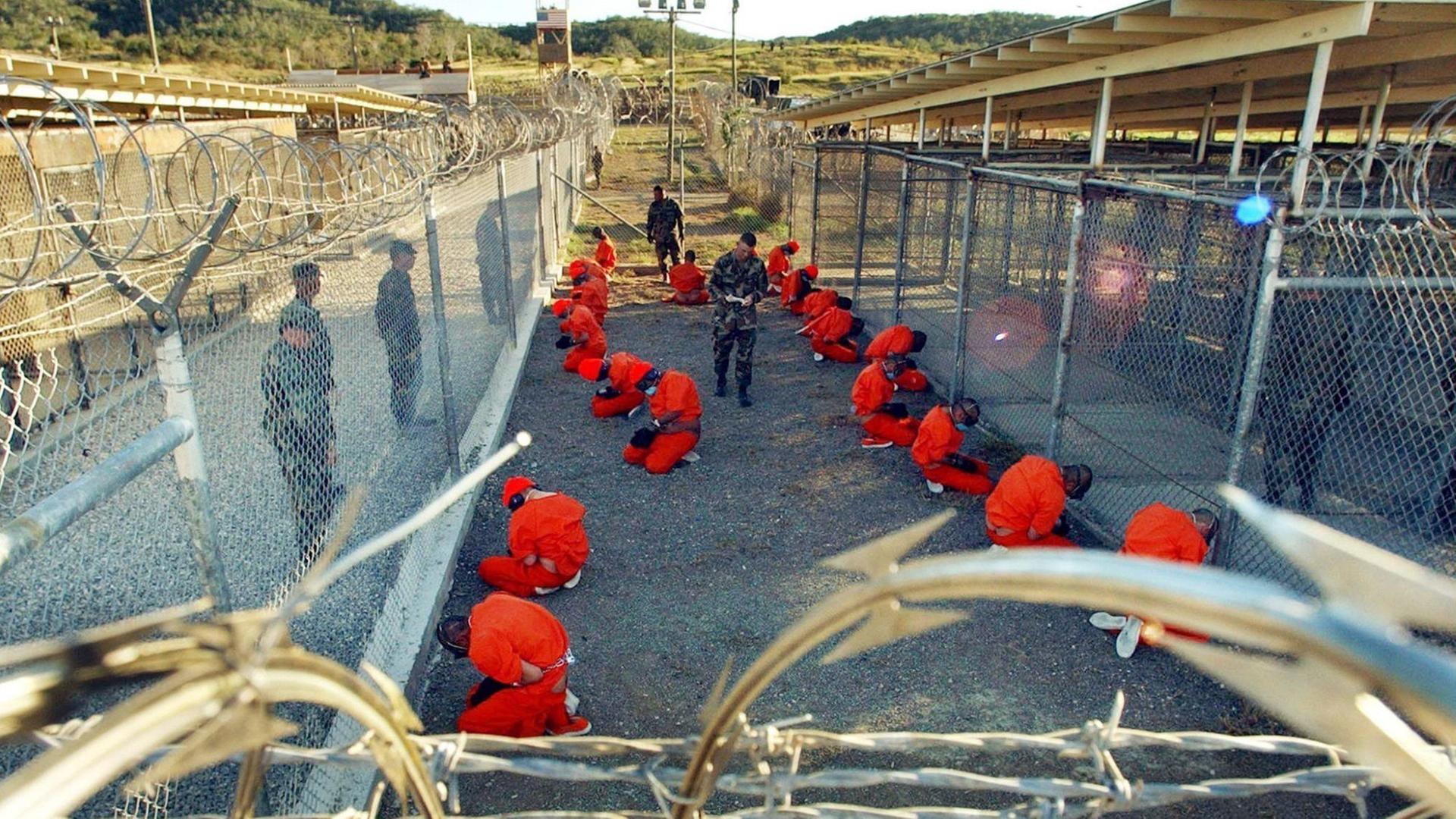 Häftlinge im US-Gefangenenlager Guantanamo Häftlinge im US-Gefangenenlager Guantanamo