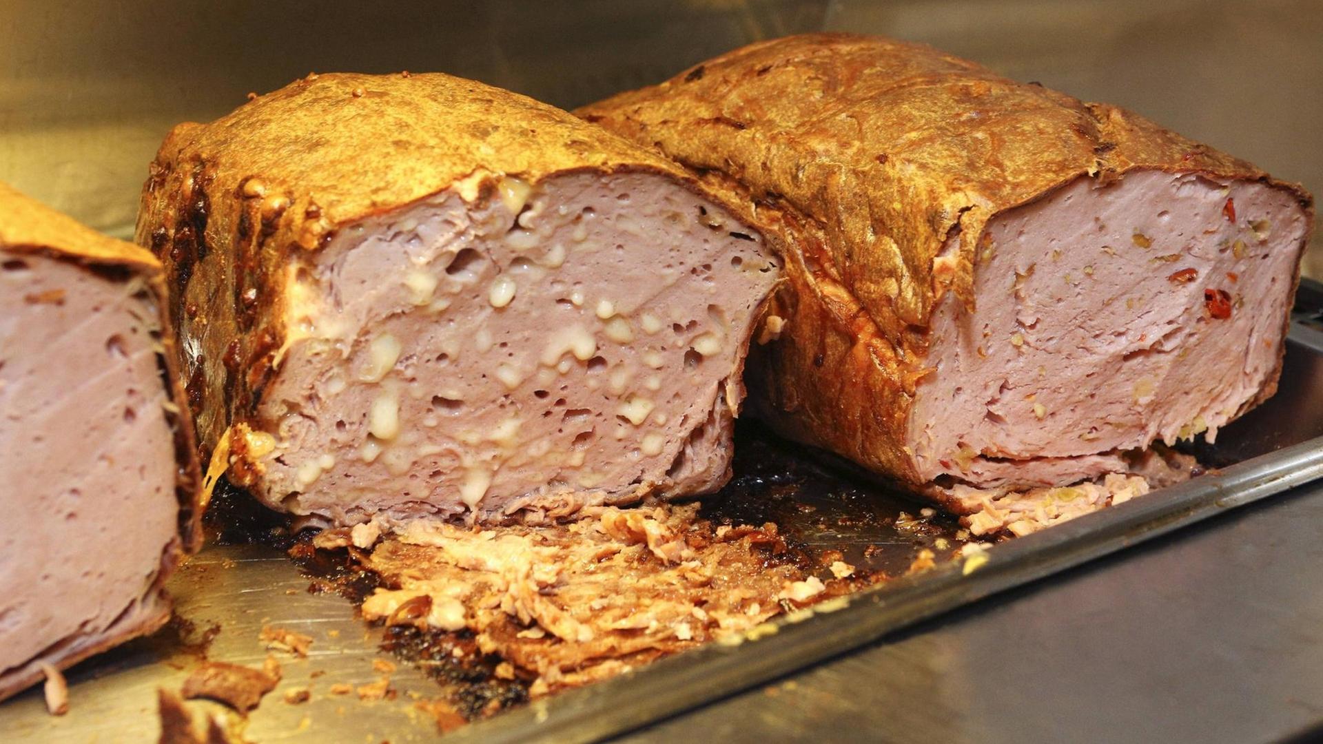 Heisser Leberkäse Heisser Leberkäse