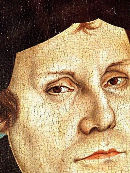 Der Reformator Martin Luther in einer Darstellung von Lukas Cranach.