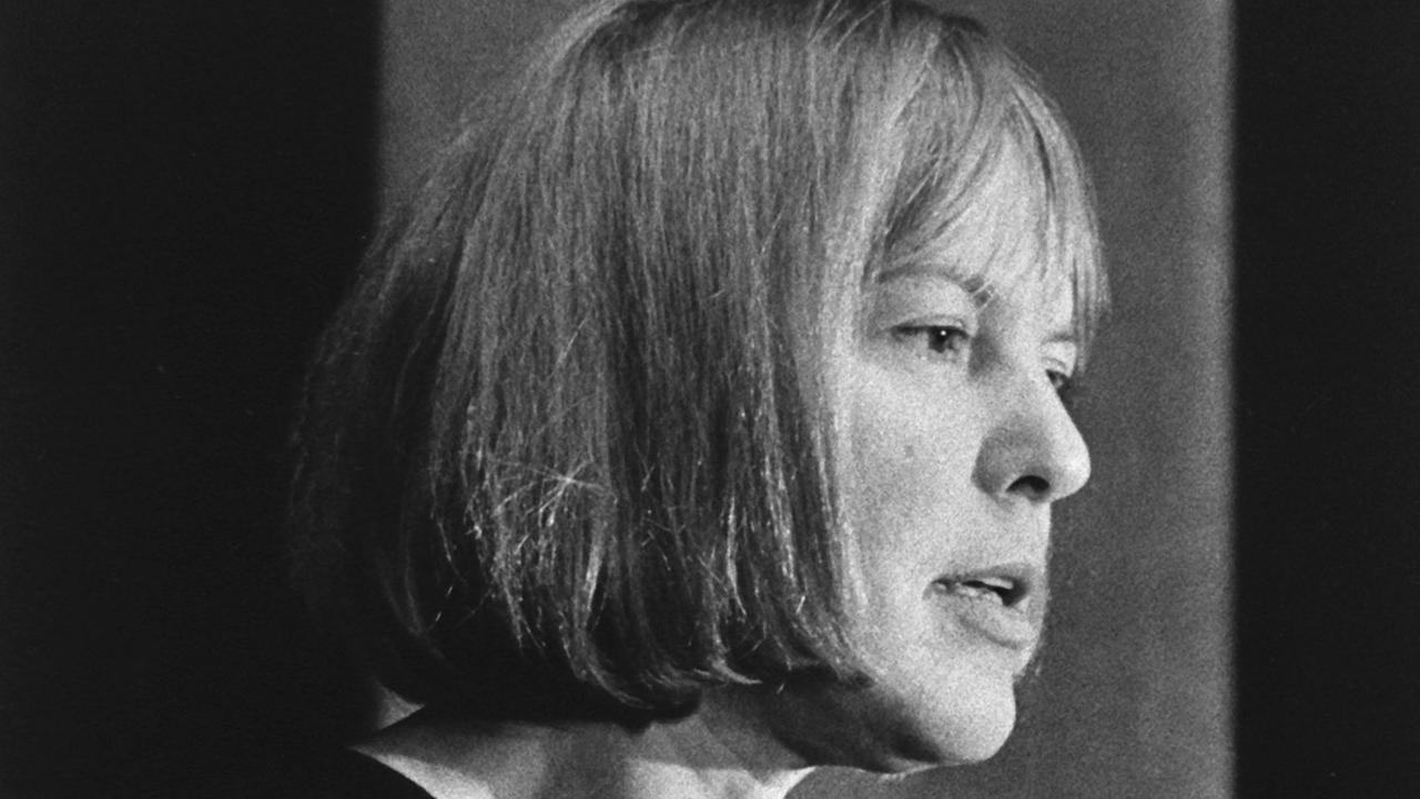 Die Schriftstellerin Ingeborg Bachmann