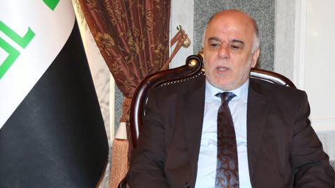 Der designierte Ministerpräsident des Iraks, Haider Al-Abadi