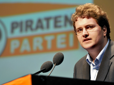 Sebastian Nerz, Bundesvorsitzender der Piratenpartei