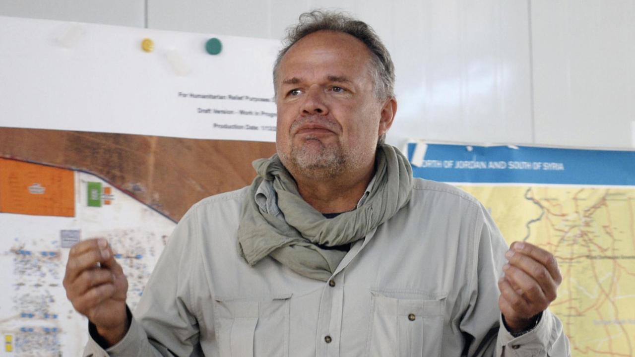 Kilian Kleinschmidt, ehemaliger Leiter des Flüchtlingslagers Zaatari in Jordanien Kilian Kleinschmidt, ehemaliger Leiter des Flüchtlingslagers Zaatari in Jordanien