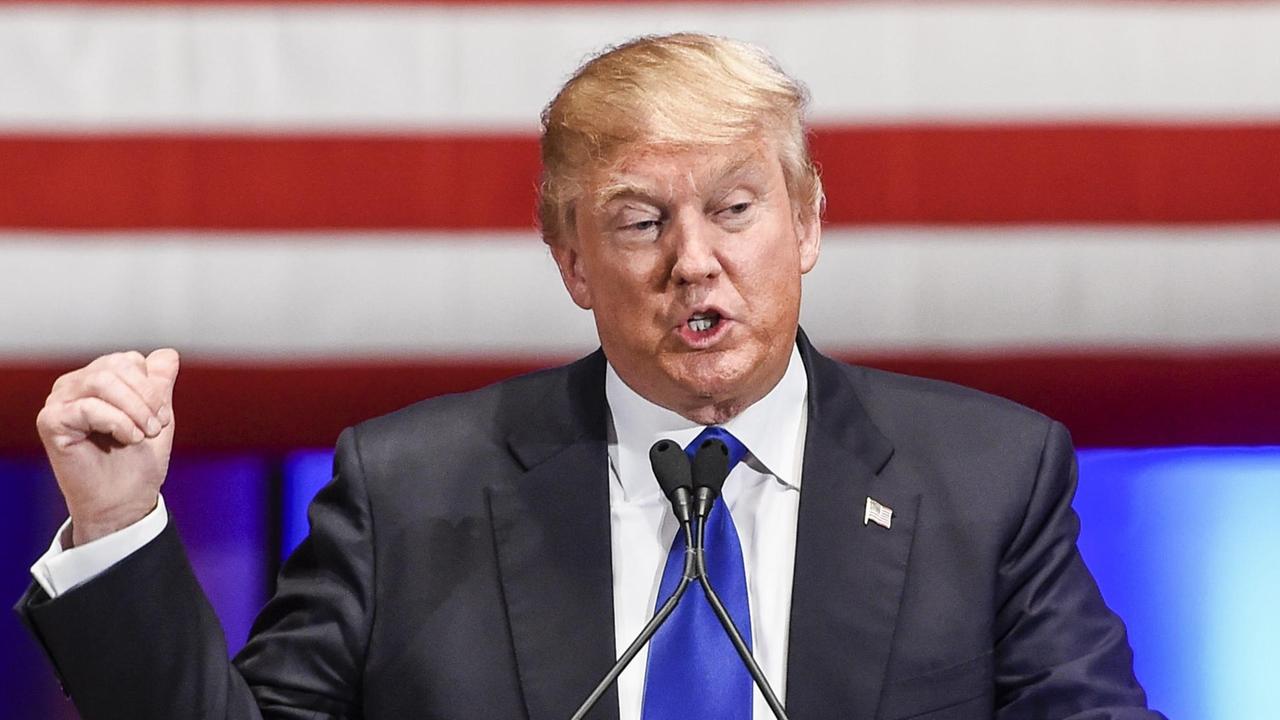 Im Vorwahlkampf: Der Milliardär Donald Trump. Im Vorwahlkampf: Der Milliardär Donald Trump.