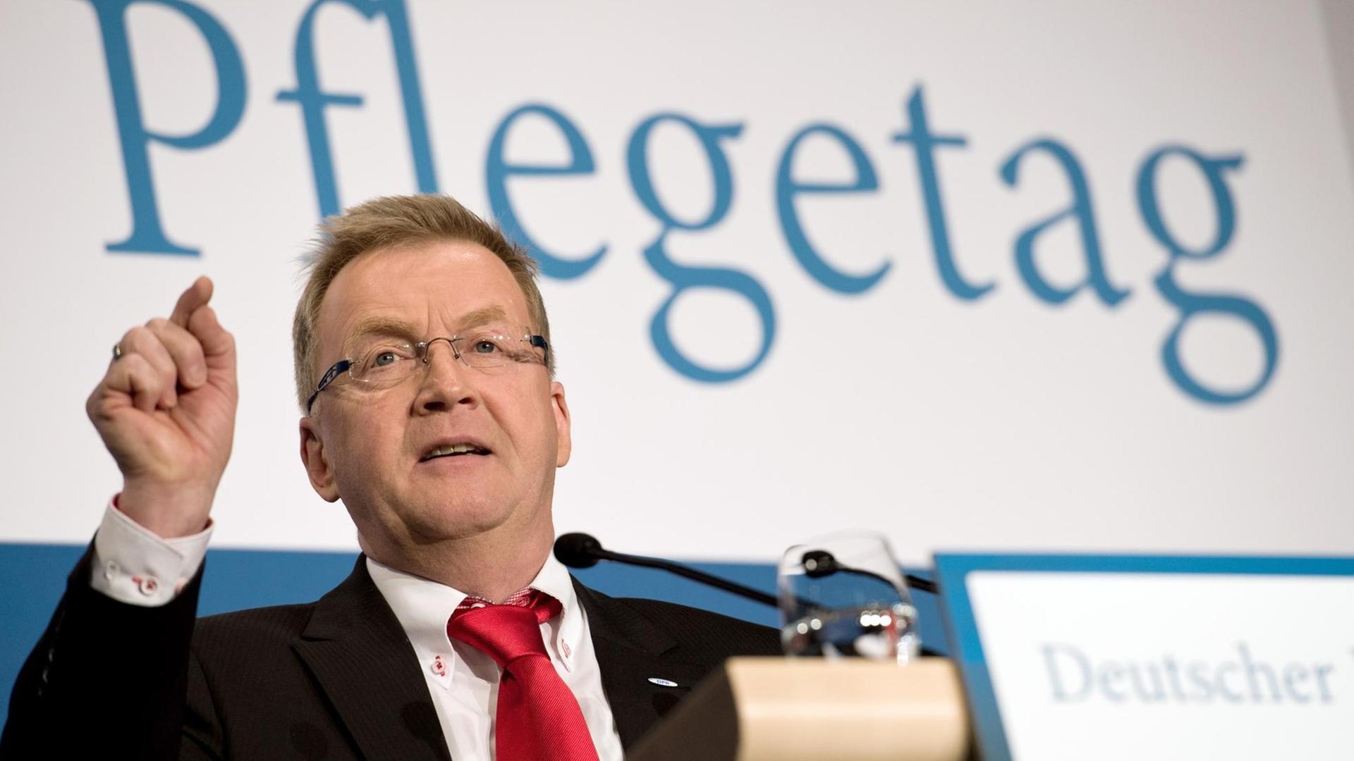 Andreas Westerfellhaus, Präsident Deutscher Pflegerat. Andreas Westerfellhaus, Präsident Deutscher Pflegerat.