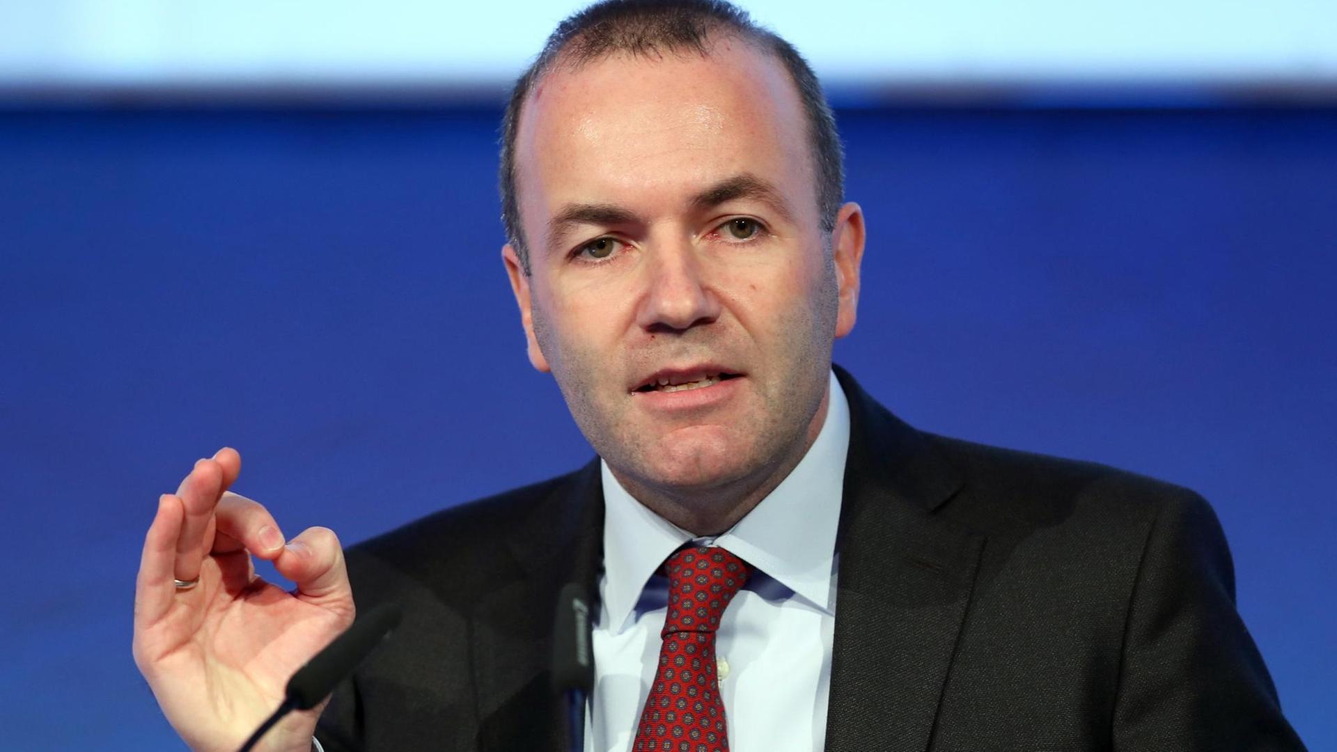 Der stellvertretende CSU-Vorsitzende und Europaabgeordnete Manfred Weber Der stellvertretende CSU-Vorsitzende und Europaabgeordnete Manfred Weber
