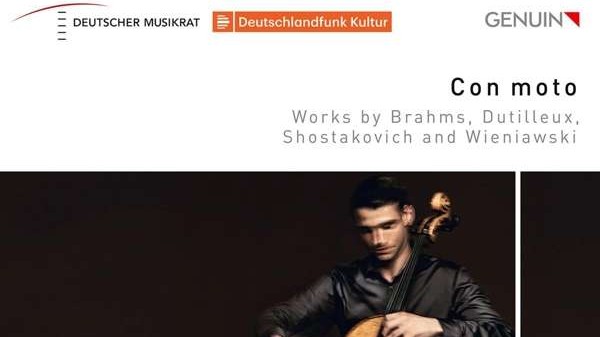 Ausschnitt aus dem Booklet der neuen CD, die auch den Cellisten zeigt. Ausschnitt aus dem Booklet der neuen CD, die auch den Cellisten zeigt.
