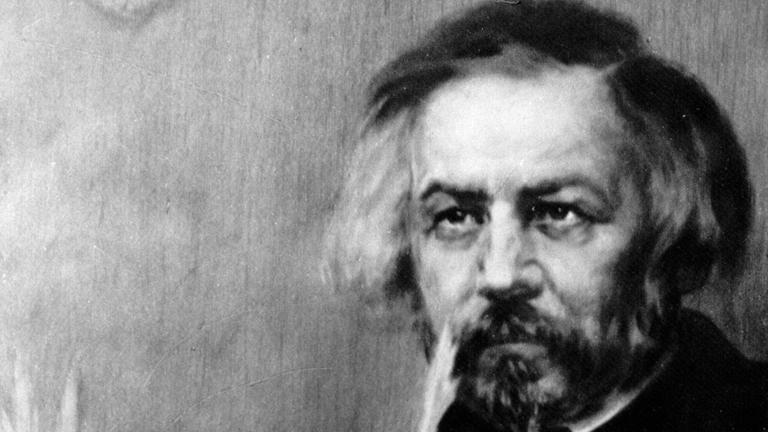 Der russische Komponist Michail Iwanowitsch Glinka in einer zeitgenössischen Darstellung. Der russische Komponist Michail Iwanowitsch Glinka in einer zeitgenössischen Darstellung.