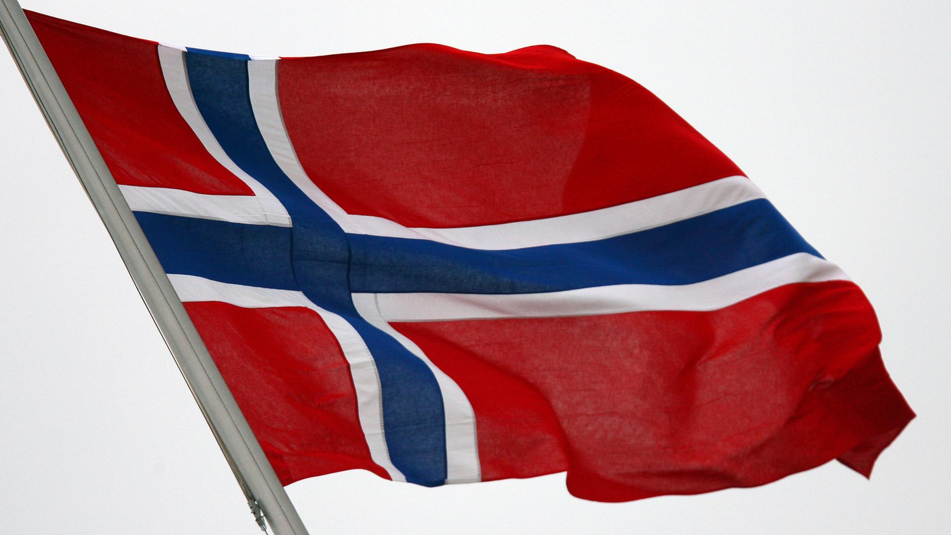 Norwegische Flagge Norwegische Flagge