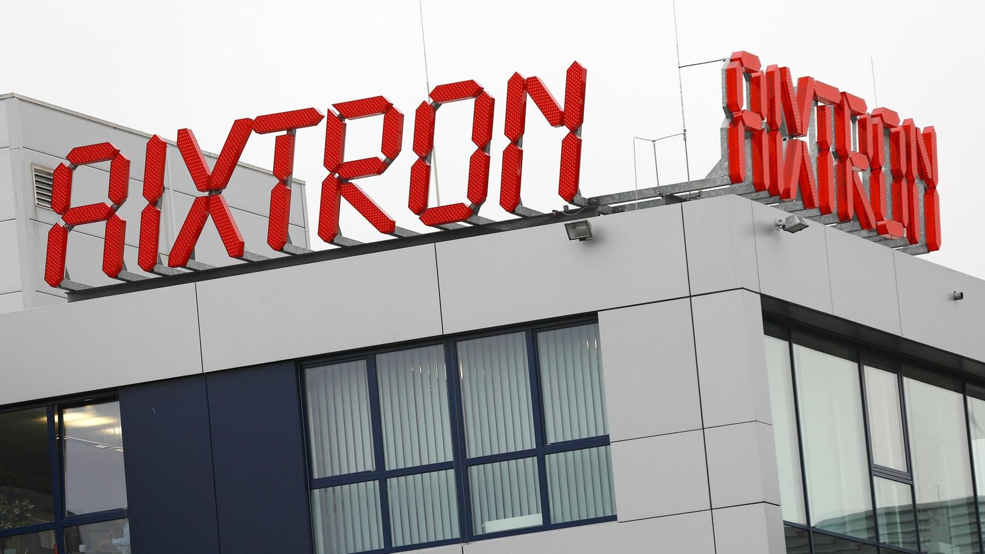 Der Unternehmenssitz des Spezialmaschinenbauers Aixtron in Aachen. Der Unternehmenssitz des Spezialmaschinenbauers Aixtron in Aachen.