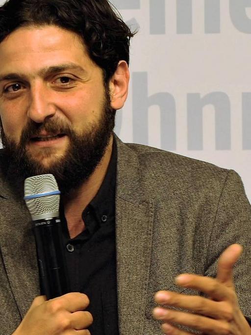 Der Soziologe Aladin El-Mafaalani auf der Frankfurter Buchmesse 2018