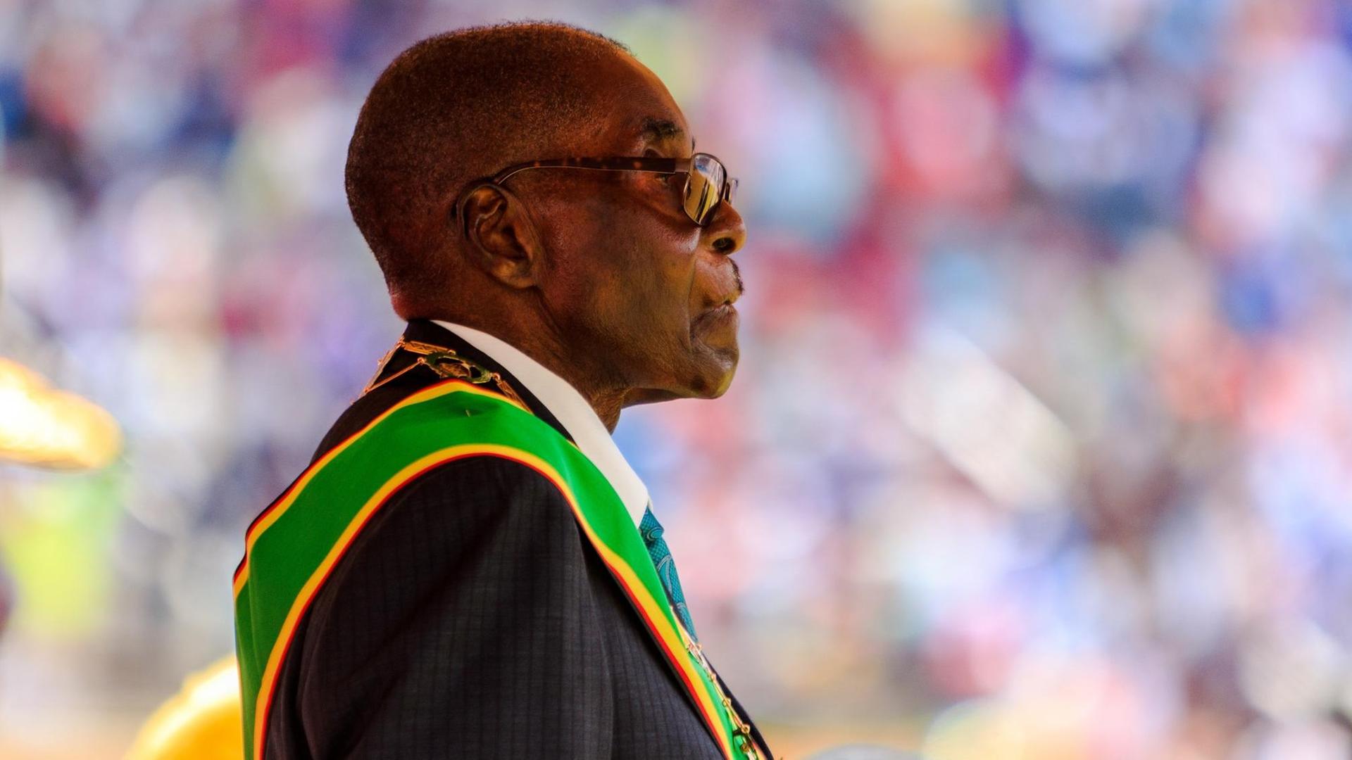 Robert Mugabe im Profil