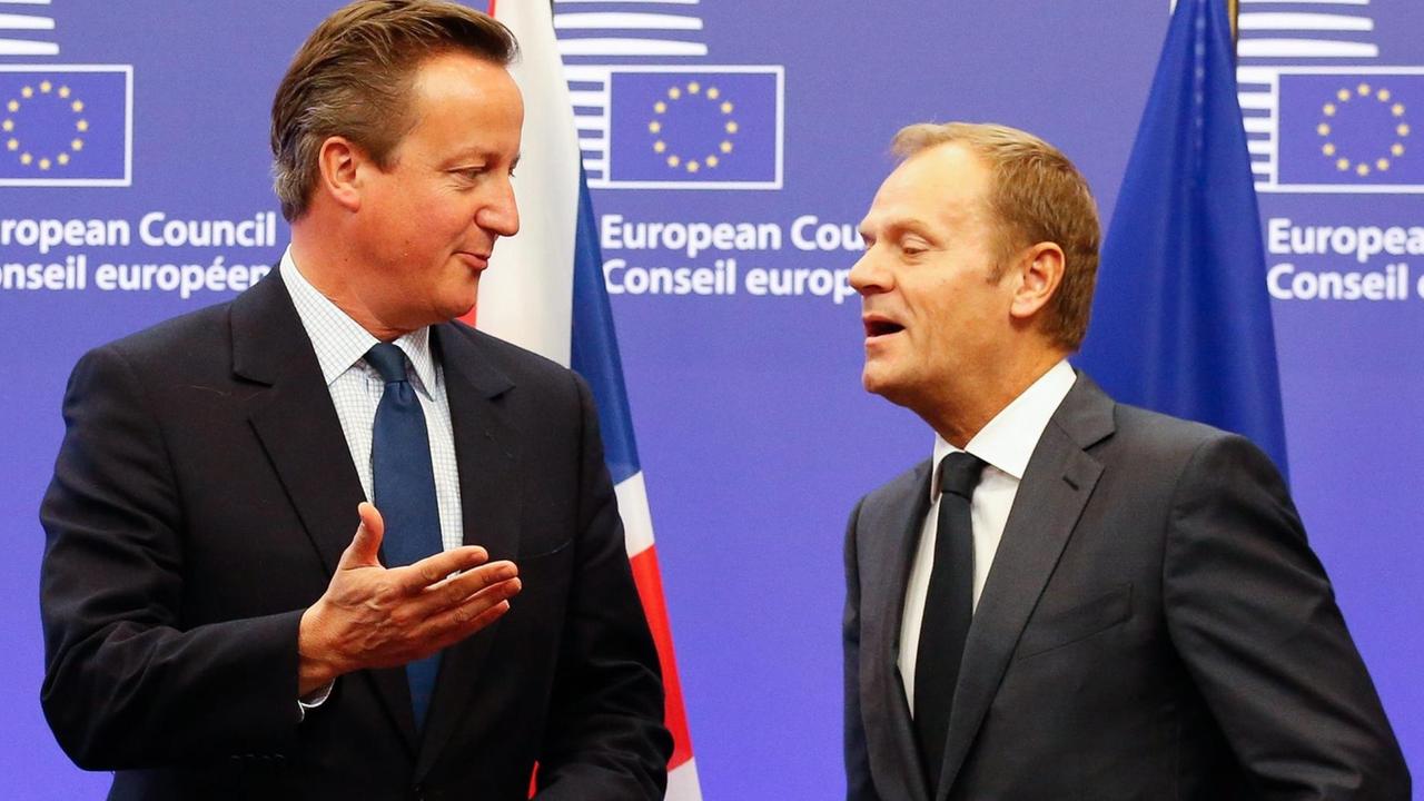 David Cameron und Donald Dusk (24.09.2015) David Cameron und Donald Dusk (24.09.2015)