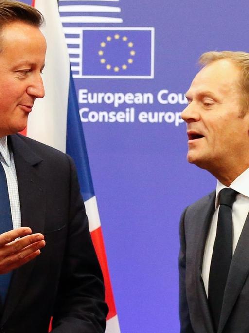 David Cameron und Donald Dusk (24.09.2015)