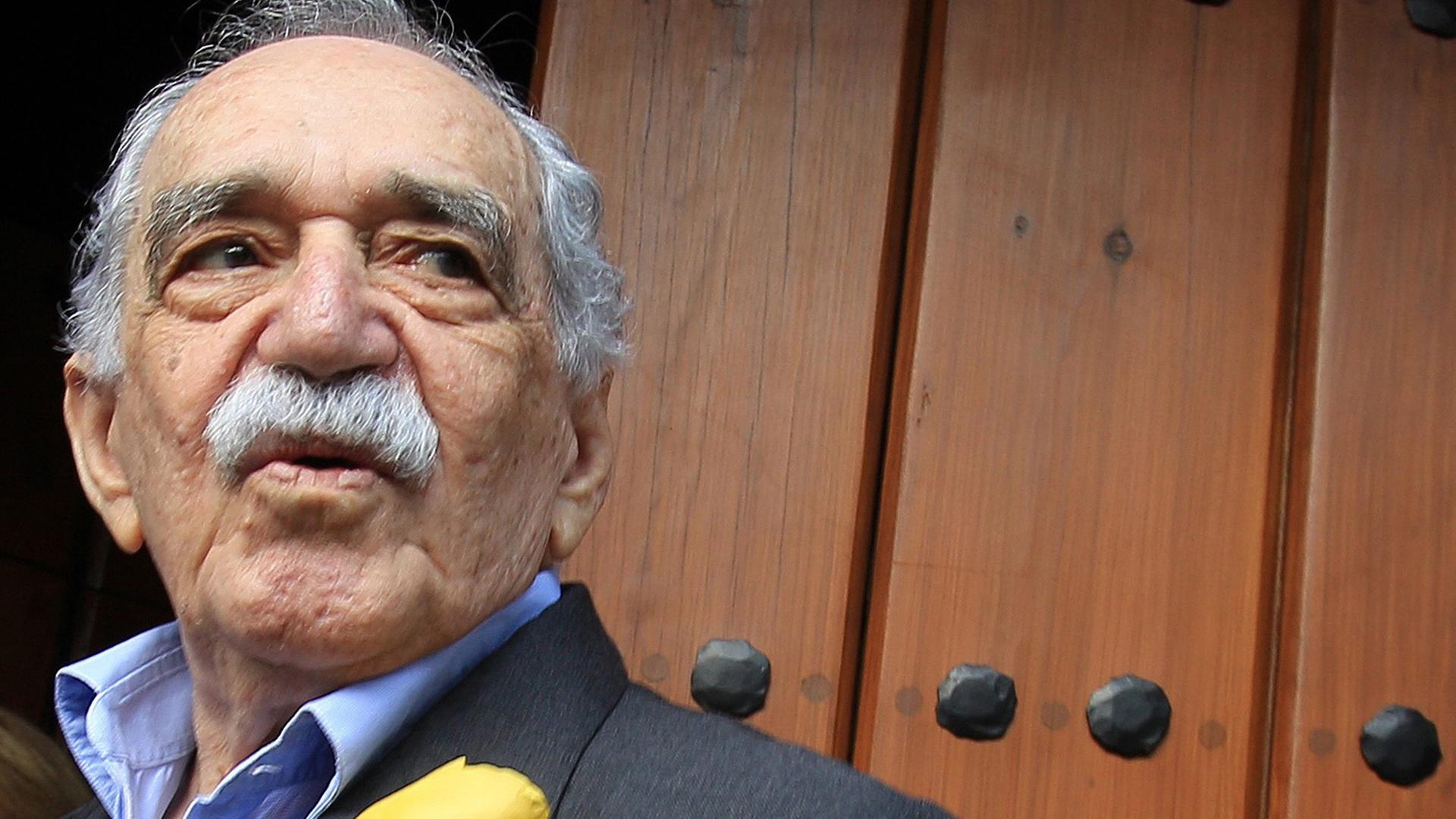 Porträtaufnahme des 87jährigen Gabriel Garcia Marquez Porträtaufnahme des 87jährigen Gabriel Garcia Marquez