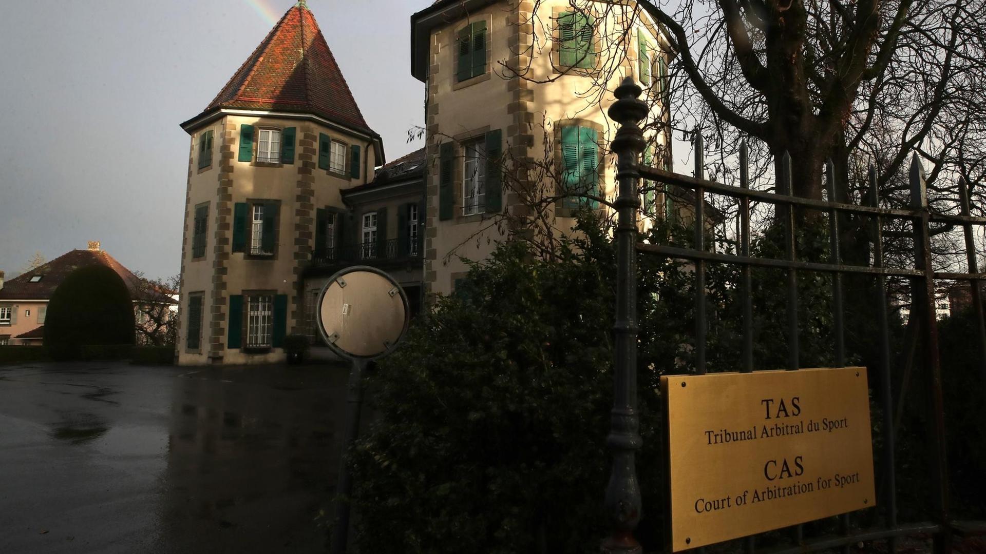 Totale des internationalen Sportgerichtshofs in Lausanne Totale des internationalen Sportgerichtshofs in Lausanne