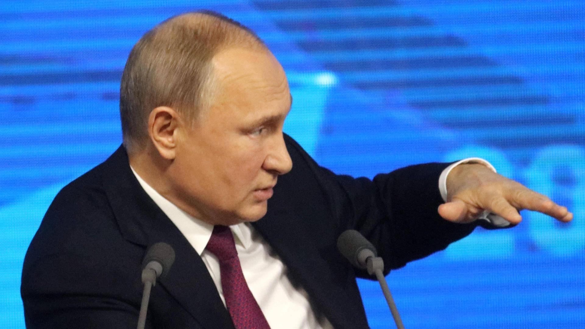Russlands Präsident Wladimir Putin Russlands Präsident Wladimir Putin