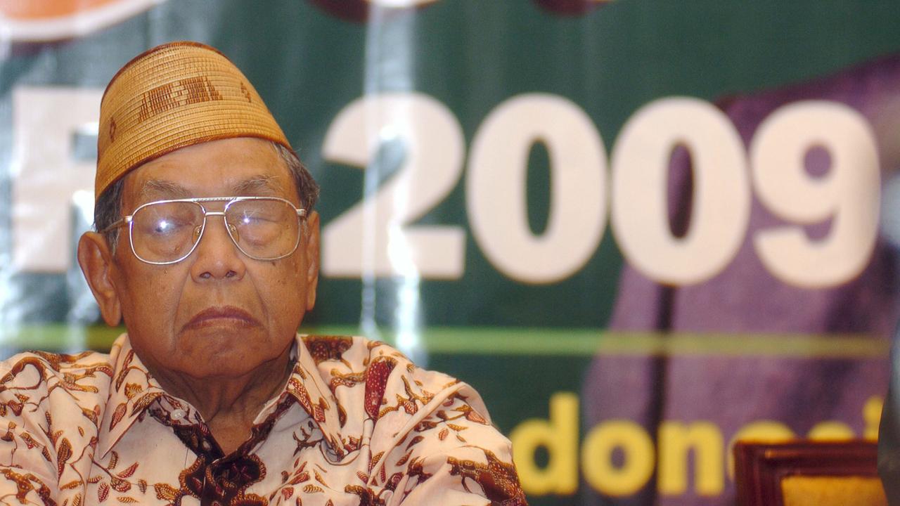 Gus Dur, ehemaliger Staatspräsident von Indonesien Gus Dur, ehemaliger Staatspräsident von Indonesien