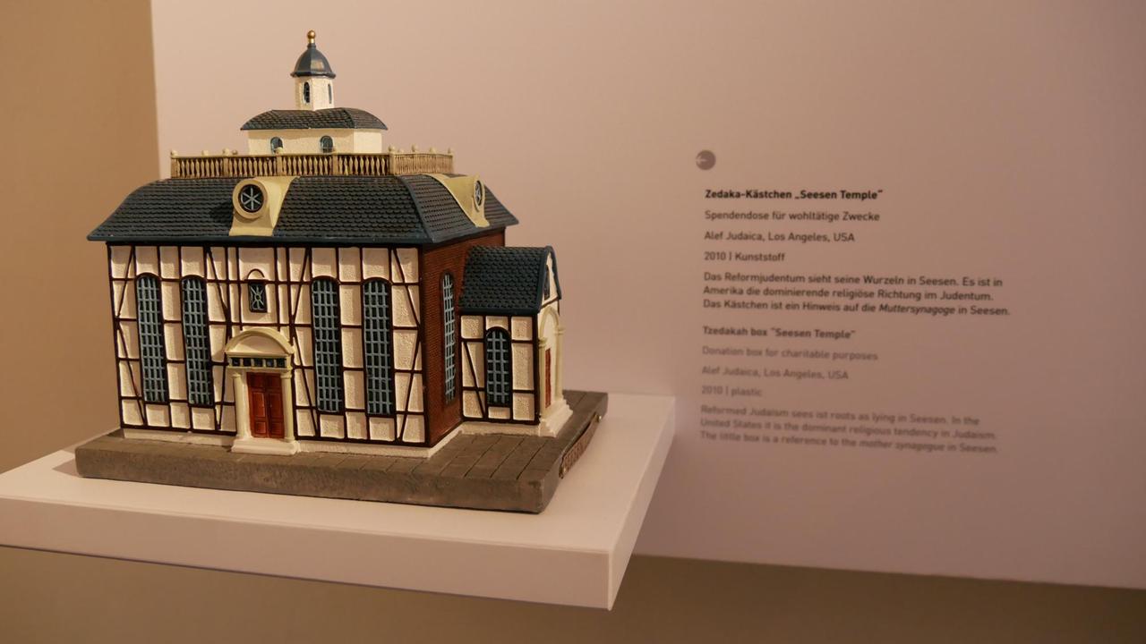 Ein Synagogen-Modell im Städtischen Museum Seesen. (Bild: Christian Röther)