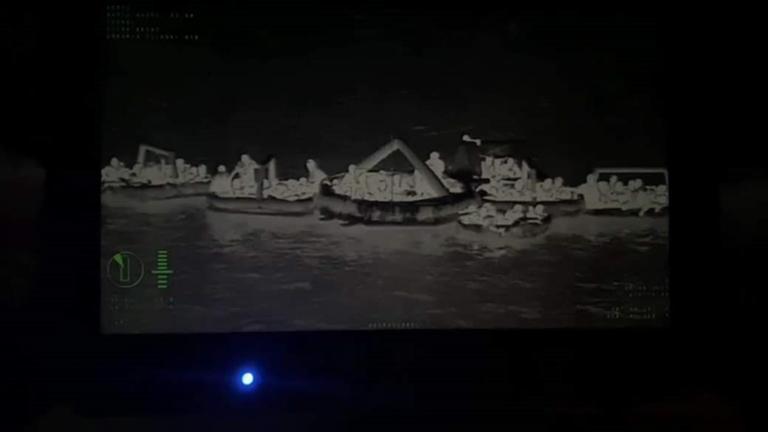 Rettungsboote in der Nacht Rettungsboote in der Nacht