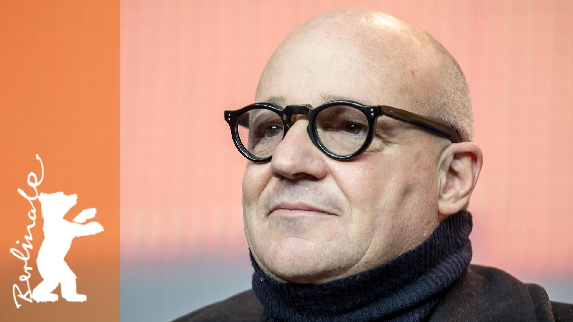 Regisseur Gianfranco Rosi bei der Berlinale 2016 Regisseur Gianfranco Rosi bei der Berlinale 2016