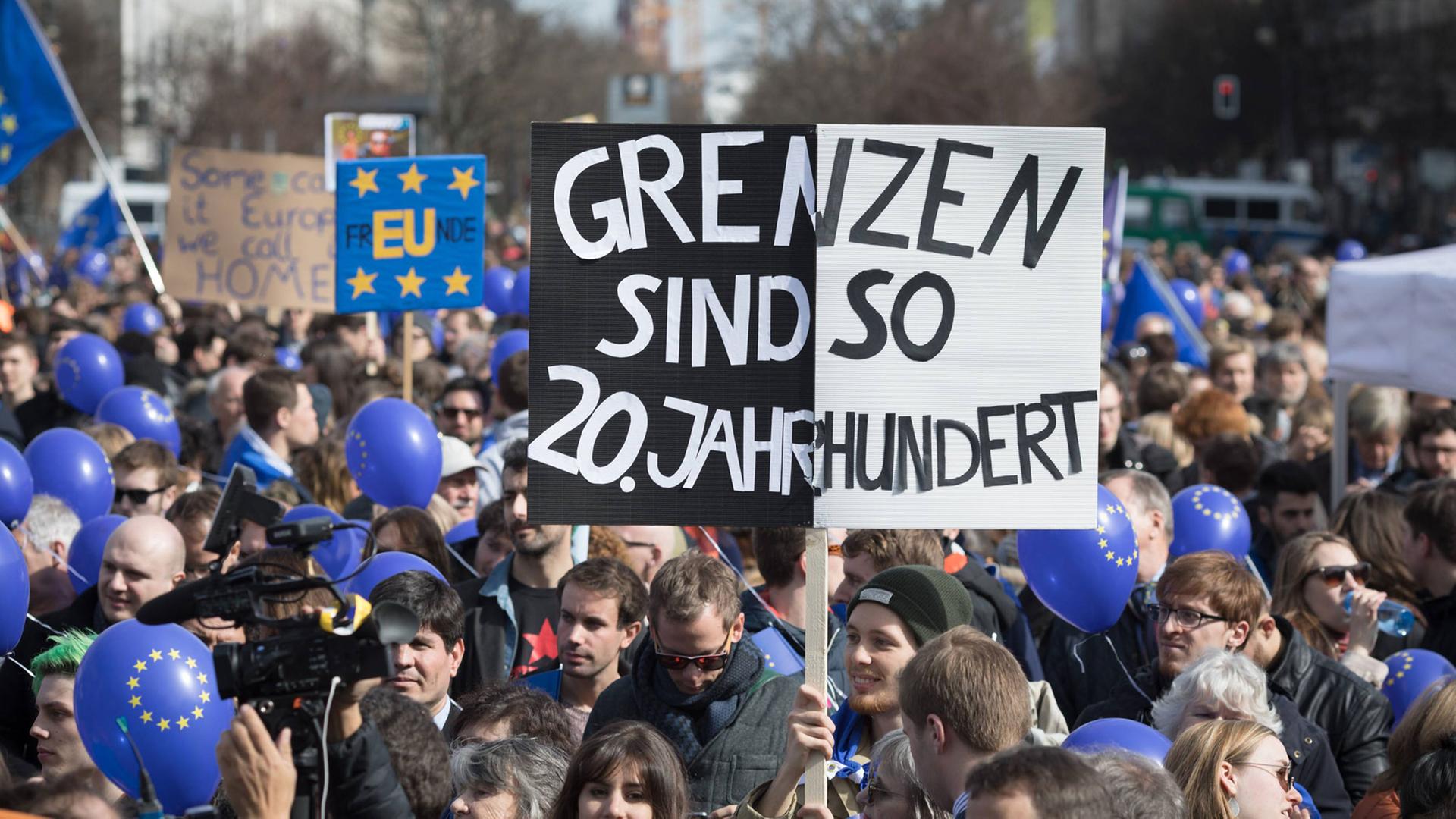 March for Europe in Berlin