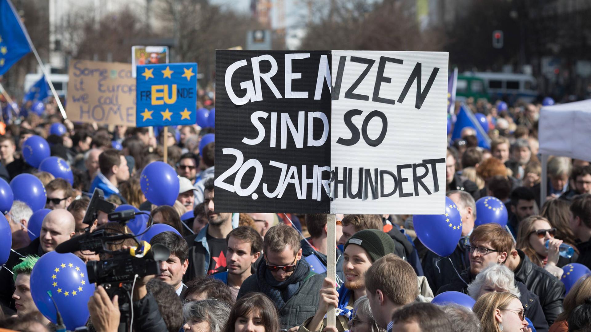 March for Europe in Berlin March for Europe in Berlin