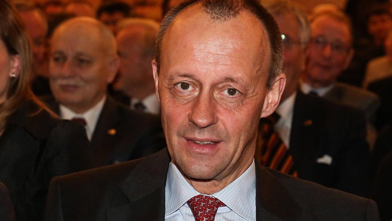 Friedrich Merz, Vorsitzender der Atlantik-Brücke (11.1.2018). Friedrich Merz, Vorsitzender der Atlantik-Brücke (11.1.2018).