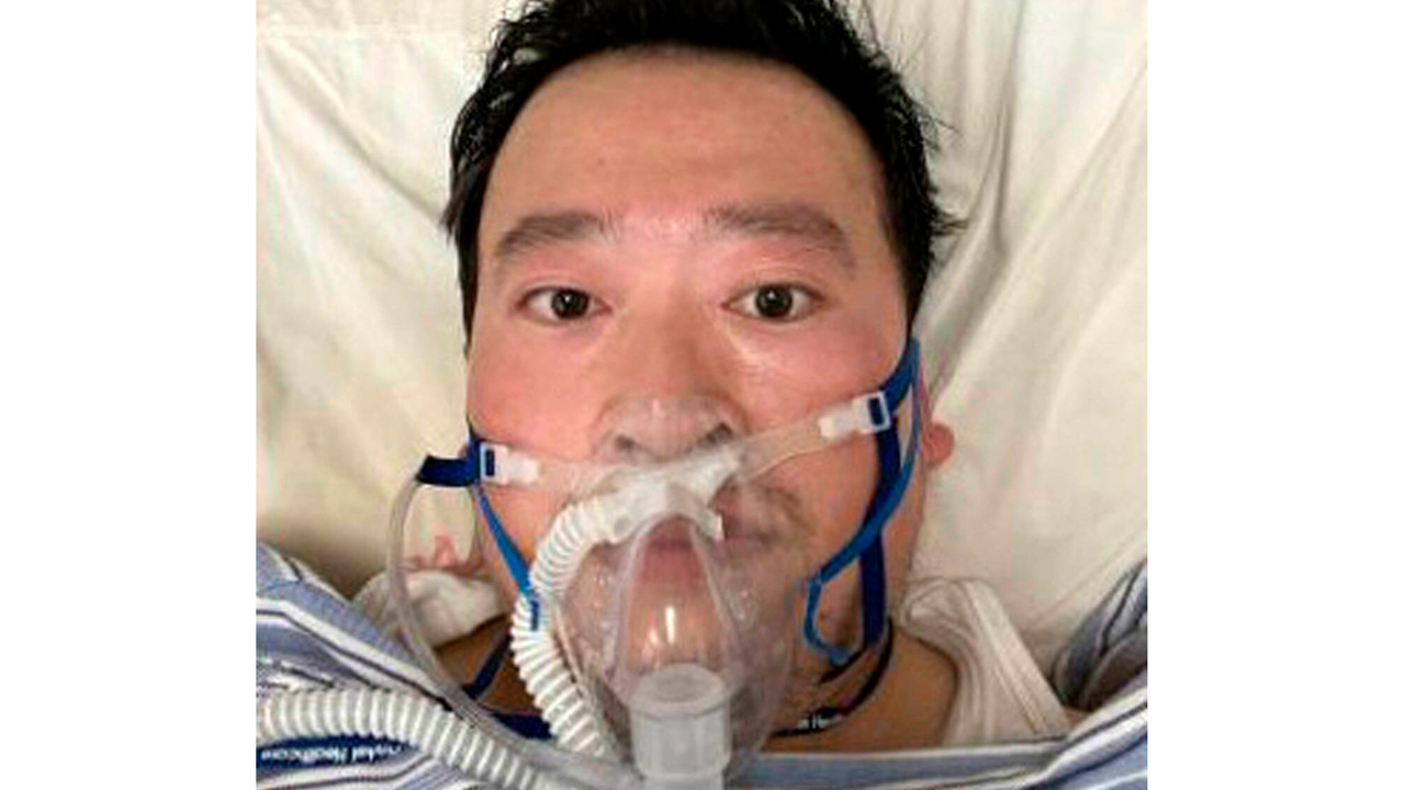 Das Foto zeigt den chinesischen Arzt Li Wenliang. Das Foto zeigt den chinesischen Arzt Li Wenliang.