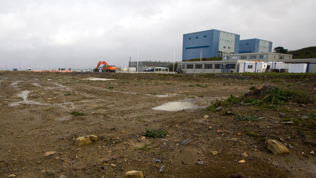 Das Gelände in Südwestengland, auf dem das Atomkraftwerk Hinkley Point C gebaut werden soll. Das Gelände in Südwestengland, auf dem das Atomkraftwerk Hinkley Point C gebaut werden soll.