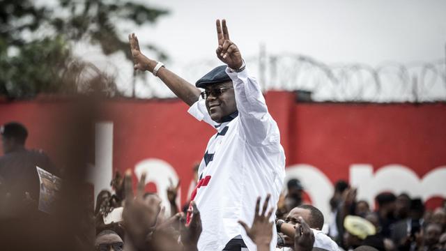 Nach den Präsidentschaftswahlen im Kongo zum Sieger erklärt: Félix Tshisekedi