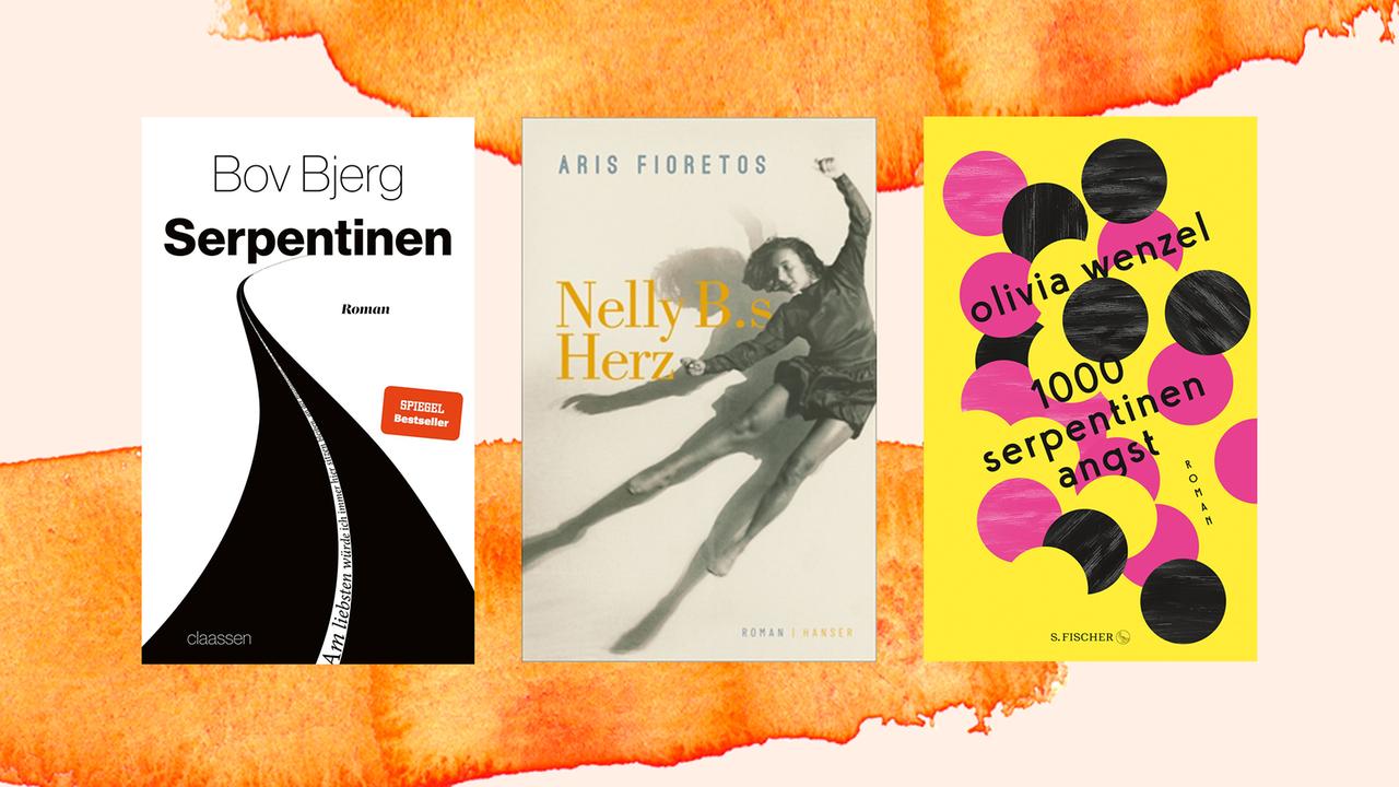 Collage aus drei Büchern, die zur Wahl stehen. Collage aus drei Büchern, die zur Wahl stehen.