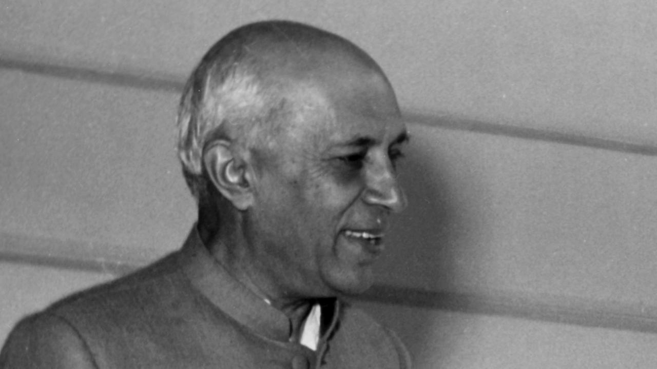 Der frühere indische Ministerpräsident Jawaharlal Nehru – aufgenommen am 3. März 1959.