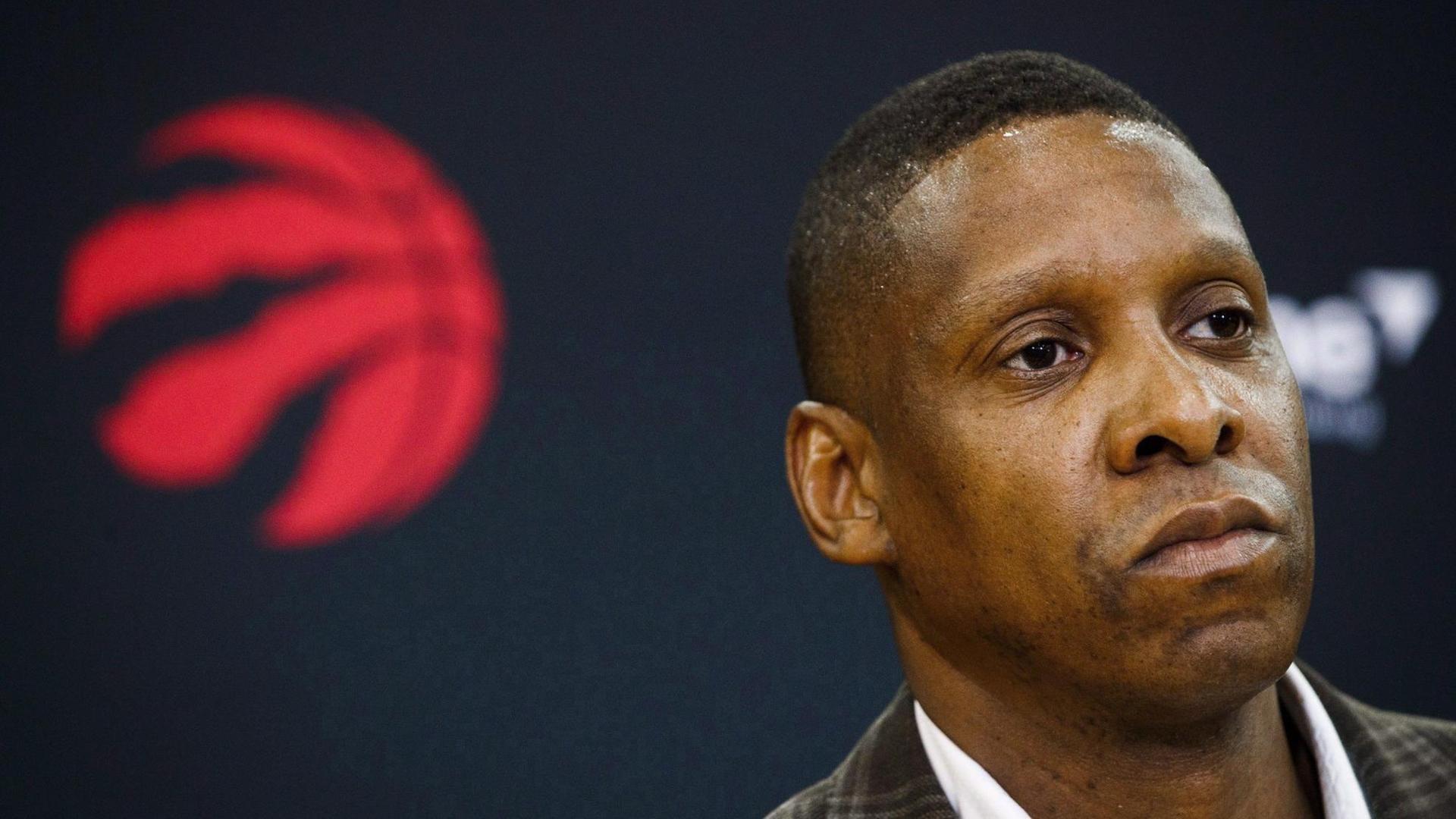 Masai Ujiri, General Manager vom NBA-Klub Toronto Raptors. Masai Ujiri, General Manager vom NBA-Klub Toronto Raptors.