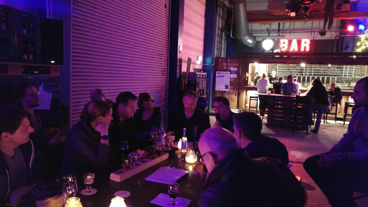 Wissenskneipe im Hopper Bräu in Hamburg Altona Wissenskneipe im Hopper Bräu in Hamburg Altona