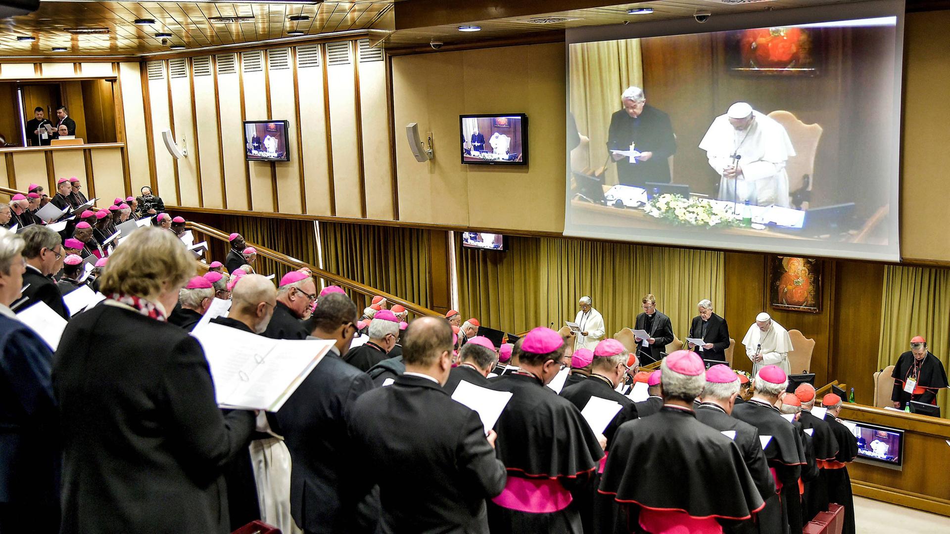 Im Vatikan hat am Donnerstagmorgen (21.02.2019) der Bischofs-Gipfel zum Missbrauchskandal in der katholischen Kirche begonnen. Im Vatikan hat am Donnerstagmorgen (21.02.2019) der Bischofs-Gipfel zum Missbrauchskandal in der katholischen Kirche begonnen.