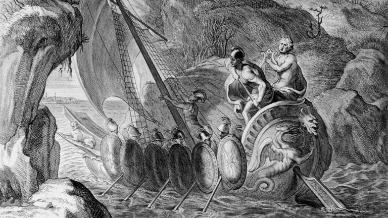 Jason and the Argonauts sail through the Symplegades (Clashing Rocks). Engraving depicting Jason and the Argonuats from Tableaux du temple des muses (1655) by Michel de Marolles (1600 - 1681), known as the abbé de Marolles; a French churchman and translator. The Argonauts were a band of heroes in Greek mythology, who in the years before the Trojan War, around 1300 BC, accompanied Jason to Colchis in his quest to find the Golden Fleece PUBLICATIONxINxGERxSUIxAUTxHUNxONLY WorldxHistoryxArchive 917_05_WHA_093_0510006332 Jason and The Argonauts Sail Through The clashing Rocks Engraving depicting Jason and The from Tableaux you Temple the Muses 1655 by Michel de Marolles 1600 1681 known As The Fig de Marolles a French Churchmen and translator The Argonauts Were a Tie of Heroes in Greek Mythology Who in The Years Before The Trojan was Around 1300 BC accompanied Jason to Colchis in His Quest to find The Golden Fleece PUBLICATIONxINxGERxSUIxAUTxHUNxONLY WorldxHistoryxArchive 917_05_WHA_093_0510006332 Jason and the Argonauts sail through the Symplegades (Clashing Rocks). Engraving depicting Jason and the Argonuats from Tableaux du temple des muses (1655) by Michel de Marolles (1600 - 1681), known as the abbé de Marolles; a French churchman and translator. The Argonauts were a band of heroes in Greek mythology, who in the years before the Trojan War, around 1300 BC, accompanied Jason to Colchis in his quest to find the Golden Fleece PUBLICATIONxINxGERxSUIxAUTxHUNxONLY WorldxHistoryxArchive 917_05_WHA_093_0510006332 Jason and The Argonauts Sail Through The clashing Rocks Engraving depicting Jason and The from Tableaux you Temple the Muses 1655 by Michel de Marolles 1600 1681 known As The Fig de Marolles a French Churchmen and translator The Argonauts Were a Tie of Heroes in Greek Mythology Who in The Years Before The Trojan was Around 1300 BC accompanied Jason to Colchis in His Quest to find The Golden Fleece PUBLICATIONxINxGERxSUIxAUTxHUNxONLY WorldxHistoryxArchive 917_05_WHA_093_0510006332
