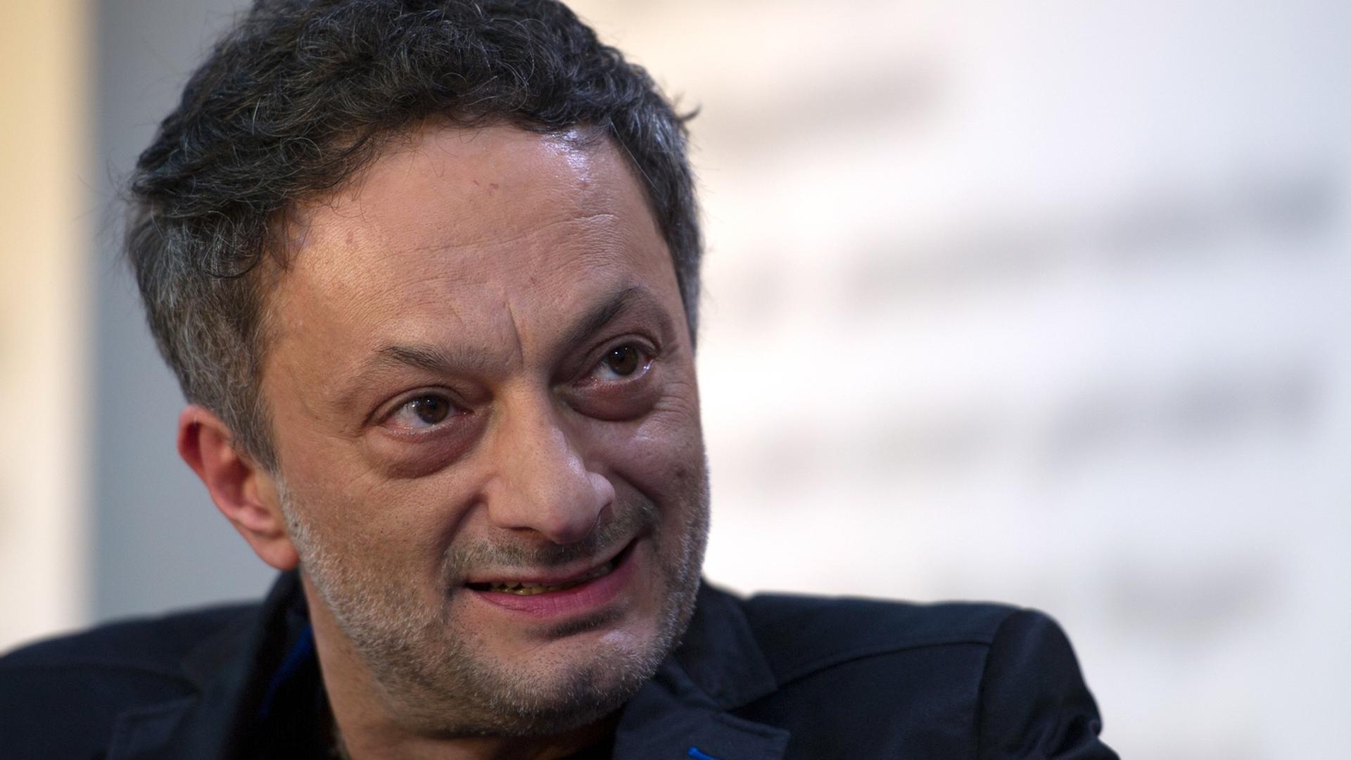 Der Schriftsteller Feridun Zaimoglu auf der Leipziger Buchmesse Der Schriftsteller Feridun Zaimoglu auf der Leipziger Buchmesse