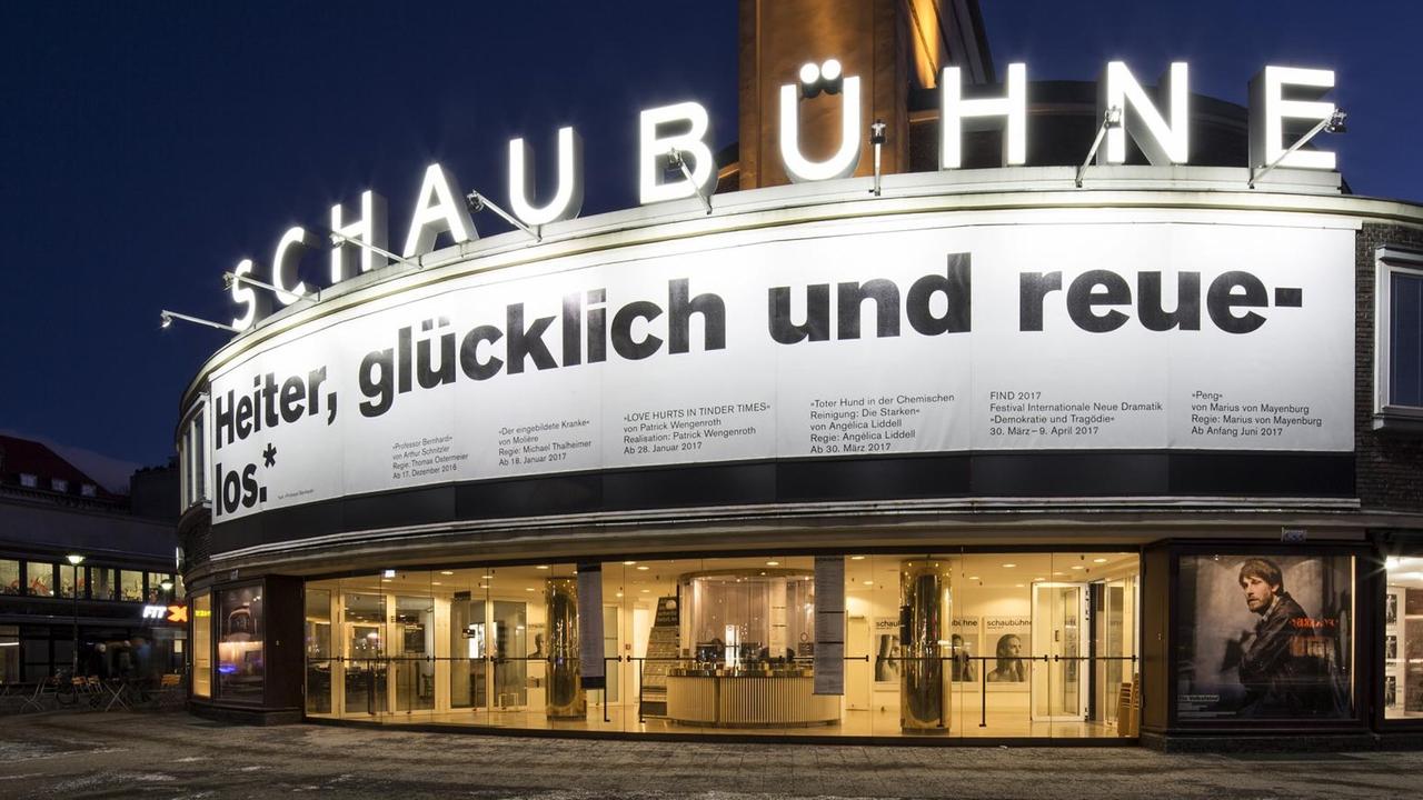 Außenansicht der Schaubuehne am Lehniner Platz in Berlin Außenansicht der Schaubuehne am Lehniner Platz in Berlin