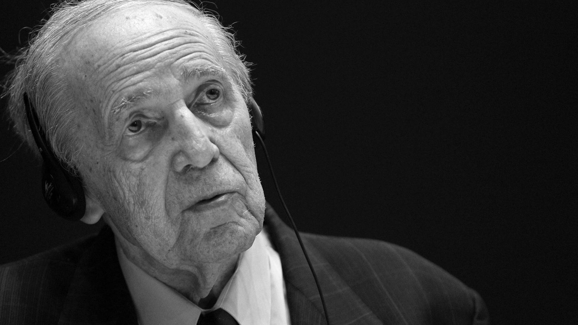 Pierre Boulez am 19. Juni 2013 in Madrid Pierre Boulez am 19. Juni 2013 in Madrid