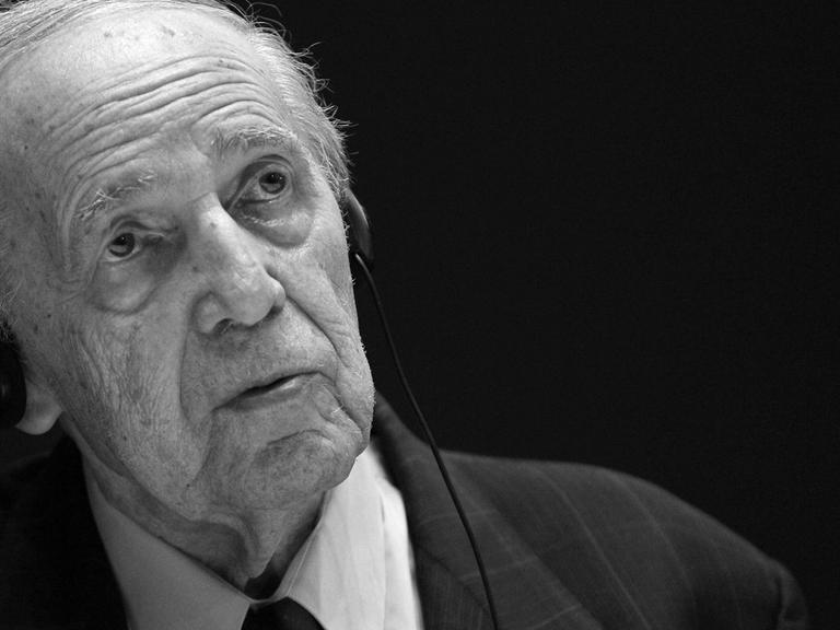 Pierre Boulez am 19. Juni 2013 in Madrid