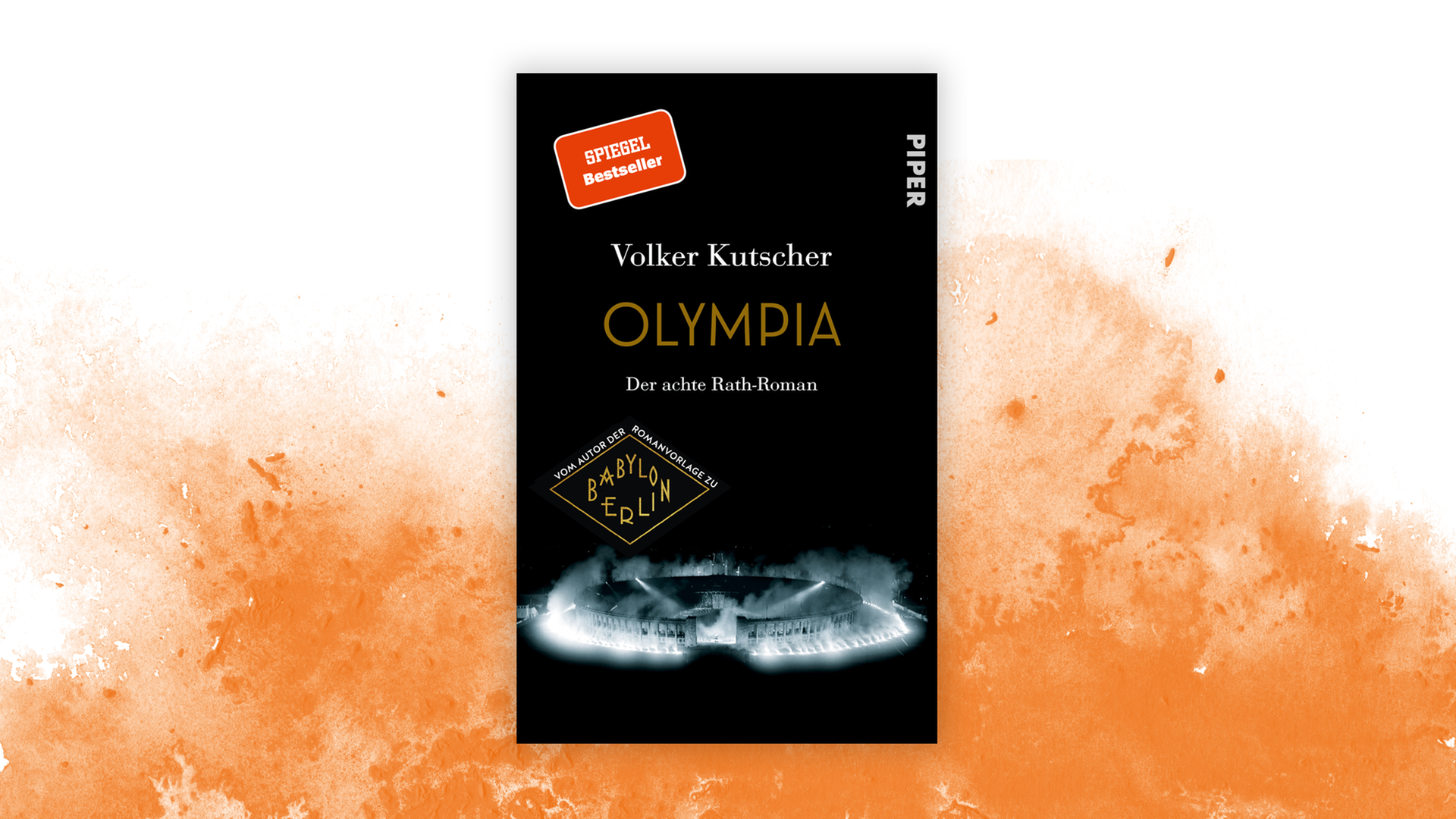 Zu sehen ist das Cover des Buches "Olympia" von Volker Kutscher. Zu sehen ist das Cover des Buches "Olympia" von Volker Kutscher.