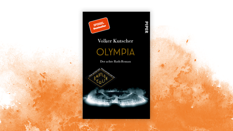 Zu sehen ist das Cover des Buches "Olympia" von Volker Kutscher.