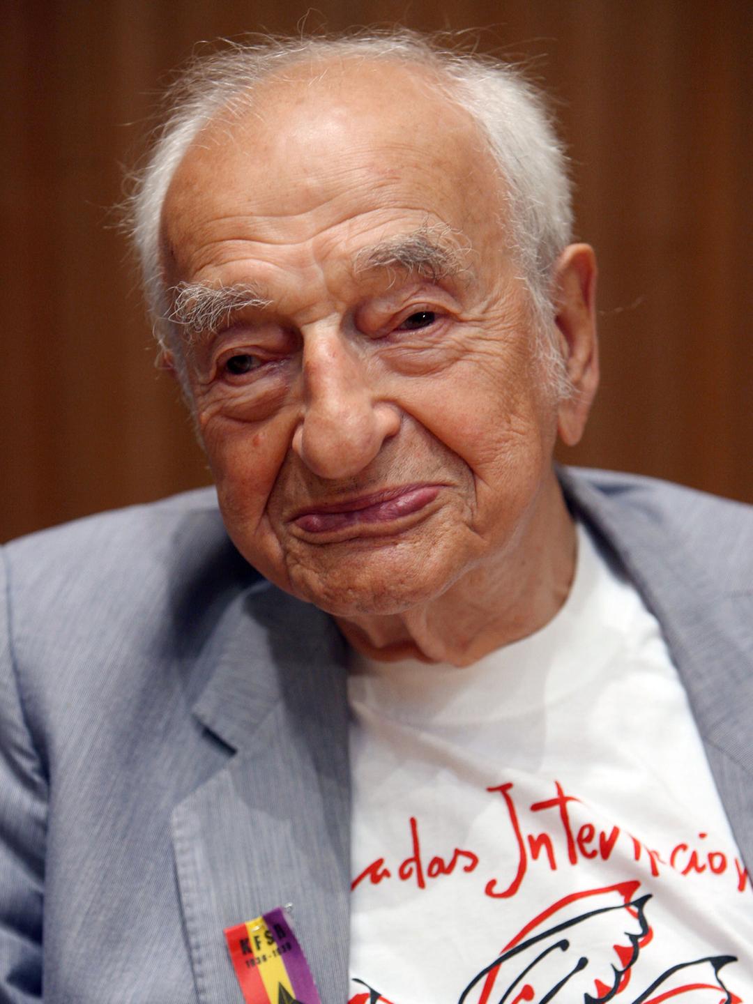 Kurt Julius Goldstein auf einer Aufnahme aus dem Jahr 2006. Kurt Julius Goldstein auf einer Aufnahme aus dem Jahr 2006.