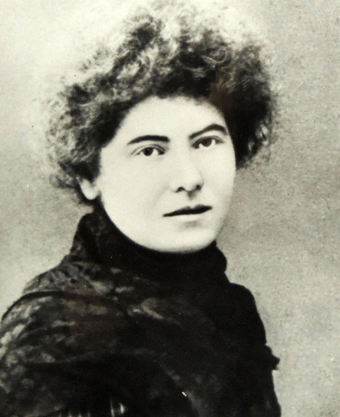 Zeitgenössische Aufnahme von Jenny Laura Marx, die zweite Tochter von Karl Marx.