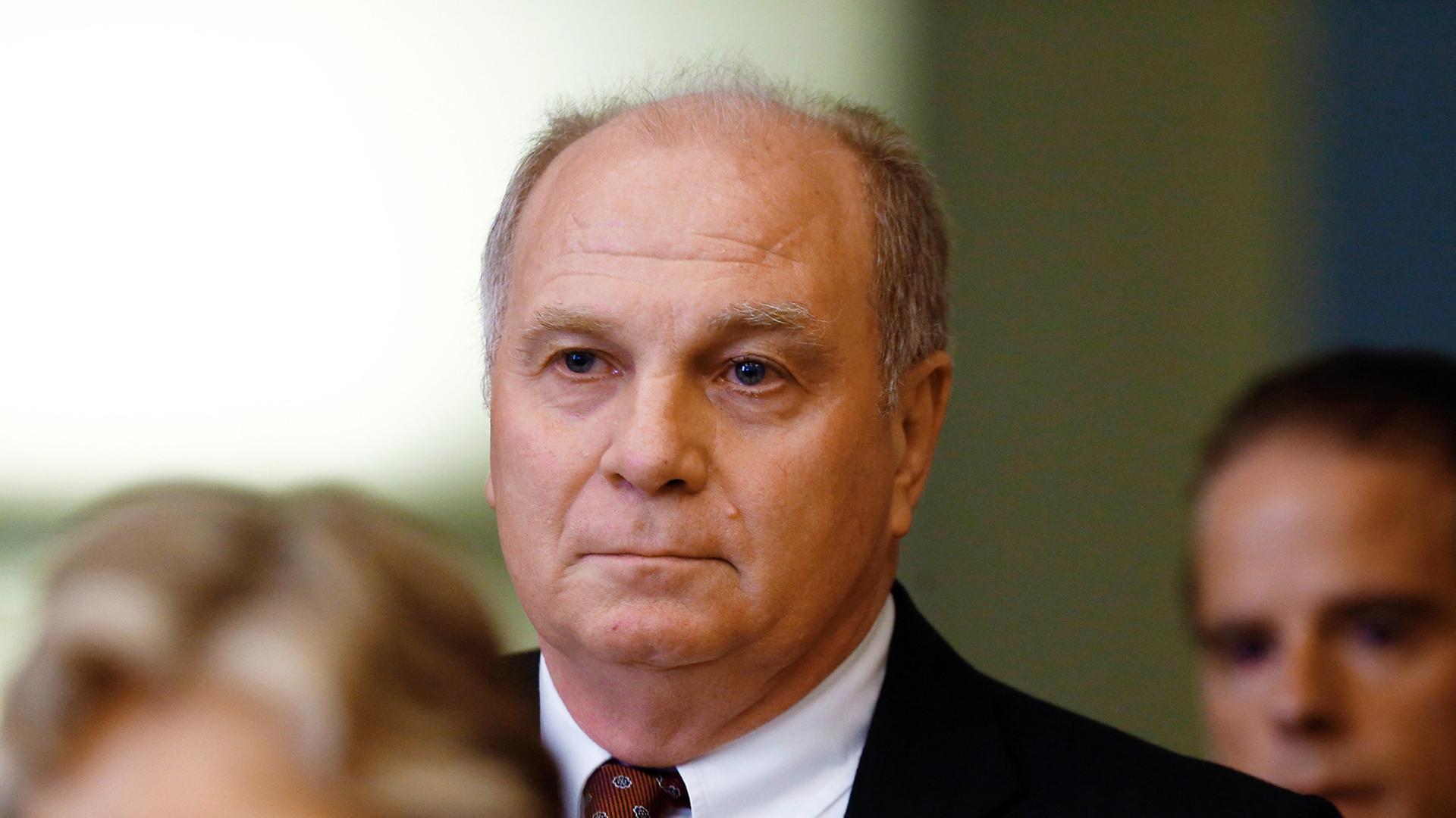 Bayern-Präsident Hoeneß am 12.03.2014, dem dritten Prozesstag Bayern-Präsident Hoeneß am 12.03.2014, dem dritten Prozesstag