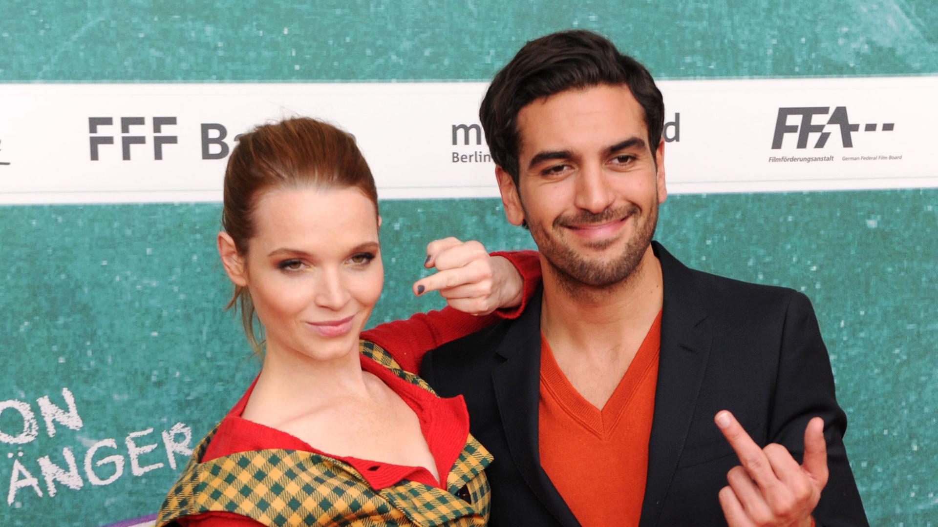 Die Schauspieler Elyas M'Barek und Karoline Herfurth Die Schauspieler Elyas M'Barek und Karoline Herfurth