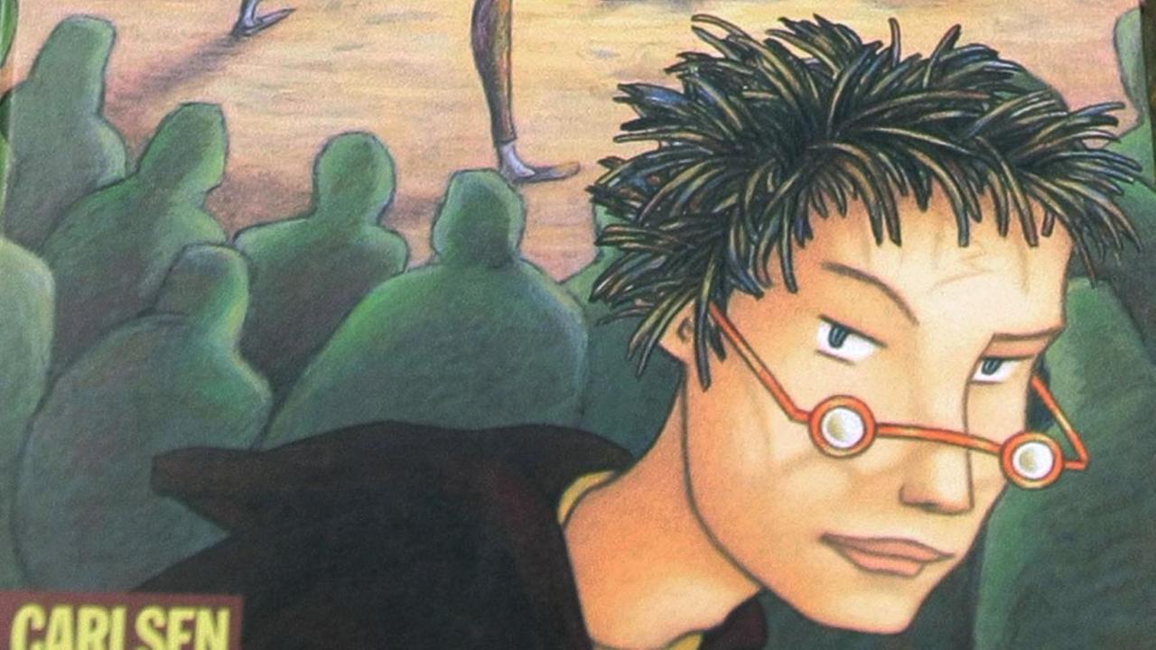 Eine Ausgabe des Harry Potter Bandes "Harry Potter und die Heiligtümer des Todes" Eine Ausgabe des Harry Potter Bandes "Harry Potter und die Heiligtümer des Todes"