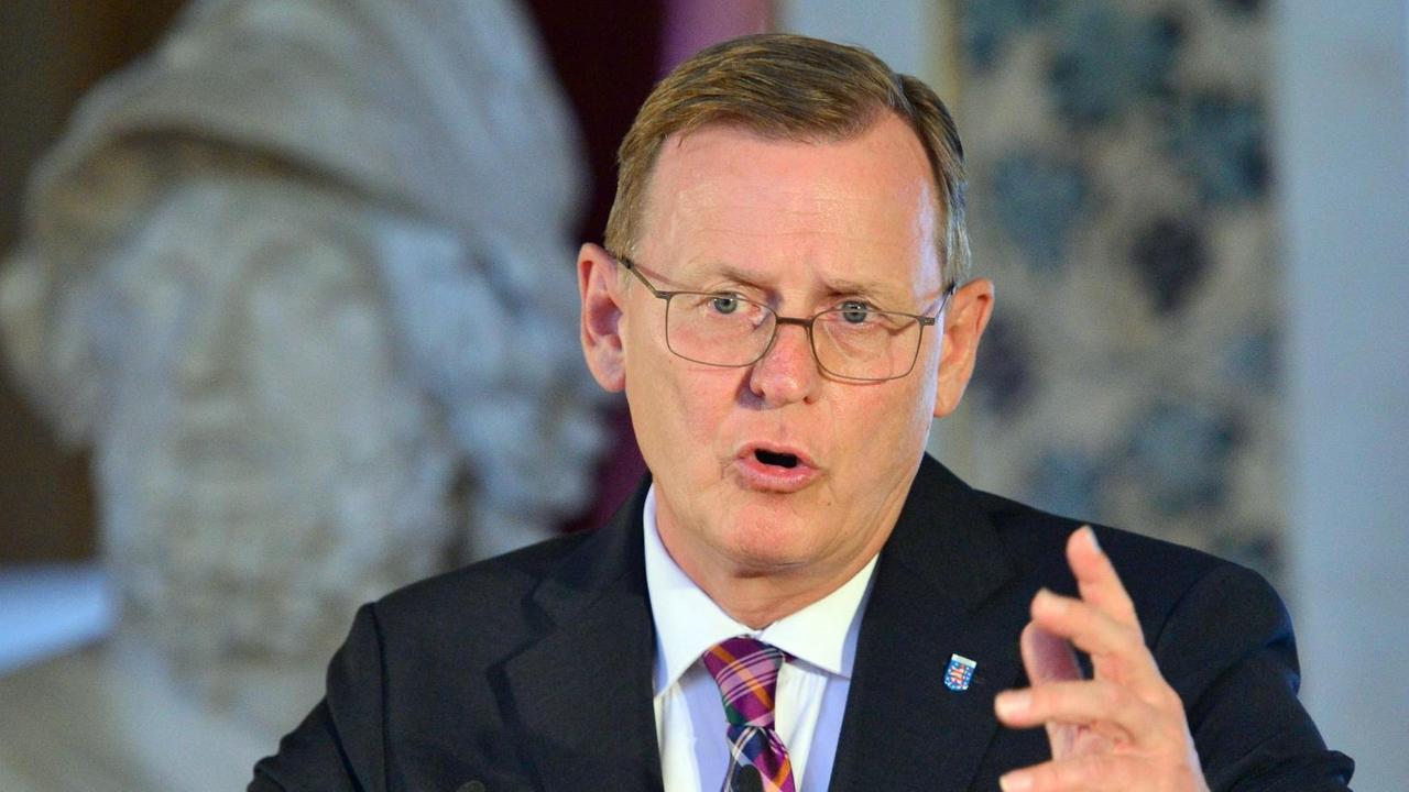 Thüringens Ministerpräsident Bodo Ramelow (Die Linke) Thüringens Ministerpräsident Bodo Ramelow (Die Linke)